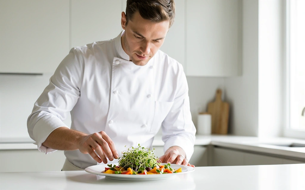 Příprava pokrmů ve Vitalityflowhubinfomu